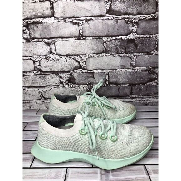 allbirds Tree Dashers Lime Green Running Shoes Casual Sneakers Women Sz 9M US/39 - Picture 10 of 16